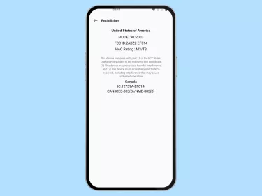 OnePlus: Zertifizierungen anzeigen
