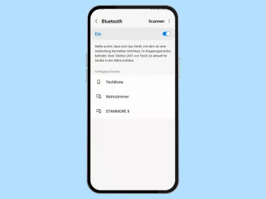Samsung: Bluetooth aktivieren oder deaktivieren