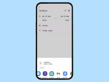 Samsung: Termine im Kalender teilen