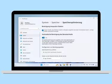 Windows 11: Freigeben von Speicherplatz durch automatische oder manuelle Optimierung
