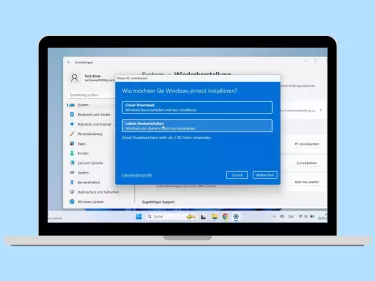 Windows 11: Windows auf Werkseinstellungen zurücksetzen