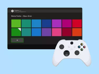 Xbox Series S/X: Farbe des Menüs ändern