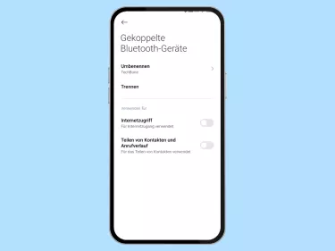 Xiaomi: Bluetooth-Verbindung löschen Xiaomi: Bluetooth-Verbindung löschen