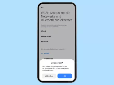 Xiaomi: Netzwerkeinstellungen zurücksetzen