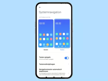 Xiaomi: Reihenfolge der Navigationstasten ändern
