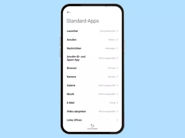 Xiaomi: Standard-Apps festlegen