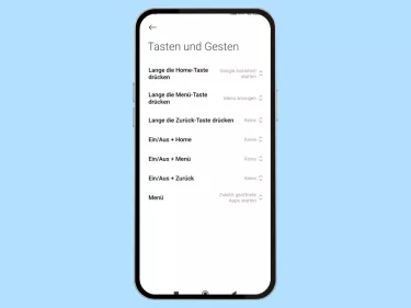 Xiaomi: Tastenverknüpfungen für Schnellfunktionen ändern