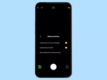 Xiaomi: Wasserzeichen in der Kamera-App einstellen