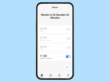 Xiaomi: Wecker ausschalten oder einschalten