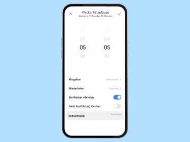 Xiaomi: Wecker stellen