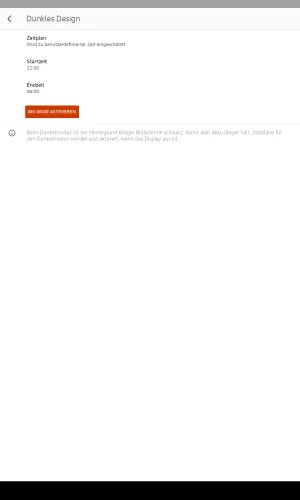 Amazon Fire Tablet Fire OS 8 Dark Mode Zeitplan festlegen