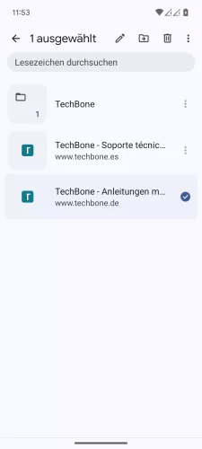 Android Android 14 Weitere wählen