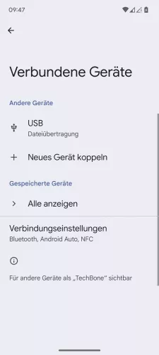 Android Android 15 Alle anzeigen