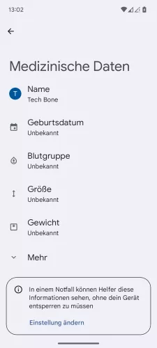 Android Android 15 Hinzufügen