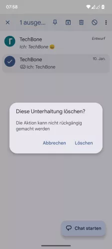 Android Android 15 Löschen