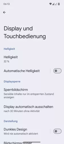 Android Android 15 Sperrbildschirm