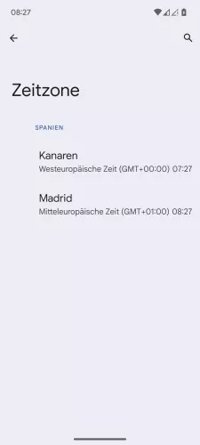 Android Android 15 Zeitzone ändern Android Android 15 Zeitzone ändern