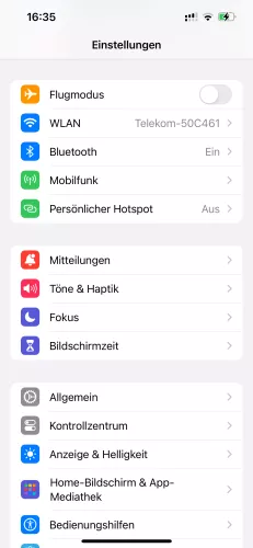 Apple iPhone iOS 17 Bildschirmzeit