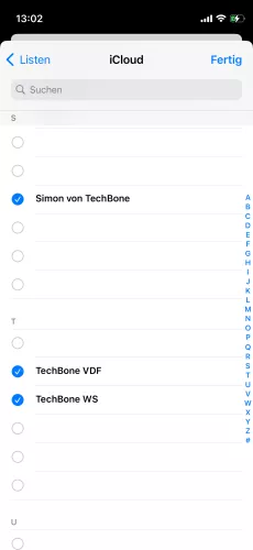 Apple iPhone iOS 17 Kontakte wählen