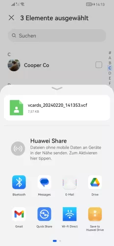 Huawei Android 10 - EMUI 12 App wählen