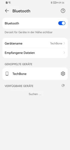 Huawei Android 10 - EMUI 12 Gerätename