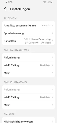 Huawei Android 10 - EMUI 12 Mehr