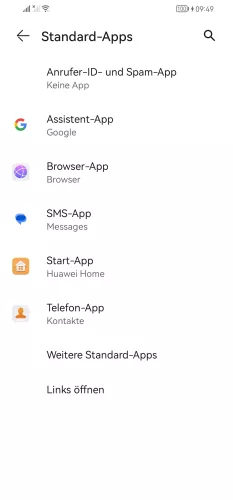 Huawei Android 10 - EMUI 12 Telefon-App
