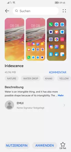 Huawei Android 10 - EMUI 12 Zurücksetzen