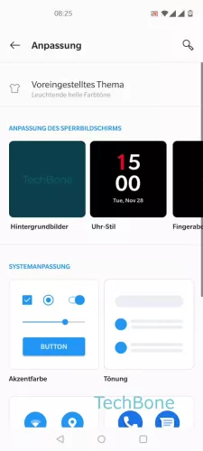 OnePlus Android 10 - OxygenOS 10 Voreingestelltes Thema
