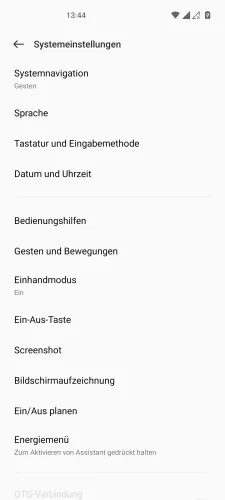 OnePlus Android 12 - OxygenOS 12 Datum und Uhrzeit
