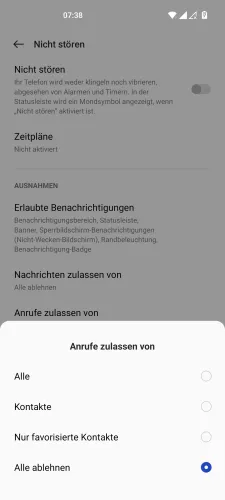 OnePlus Android 12 - OxygenOS 12 Festlegen