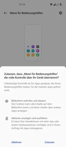 OnePlus Android 12 - OxygenOS 12 Zulassen