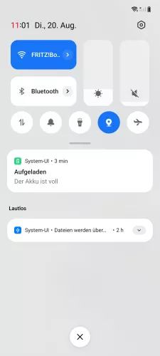 OnePlus Android 14 - OxygenOS 14 Benachrichtigung halten