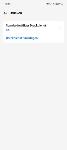 OnePlus Android 14 - OxygenOS 14 Druckdienst hinzufügen