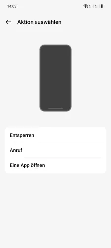 OnePlus Android 14 - OxygenOS 14 Funktion wählen