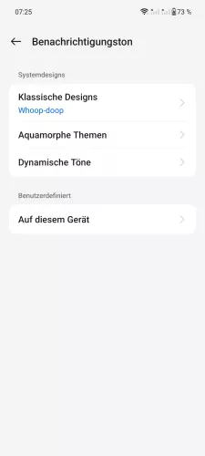 OnePlus Android 14 - OxygenOS 14 Kategorie wählen