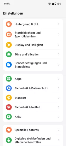 OnePlus Android 14 - OxygenOS 14 Sicherheit & Datenschutz