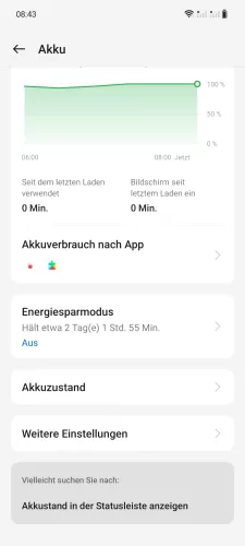 OnePlus Android 14 - OxygenOS 14 Weitere Einstellungen