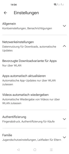 Oppo Android 13 - ColorOS 13 Apps automatisch aktualisieren