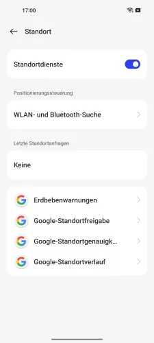 Oppo Android 13 - ColorOS 13 WLAN- und Bluetooth-Suche