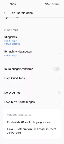 Realme Android 12 - realme UI 3 Dolby Atmos
