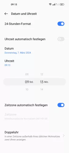 Realme Android 12 - realme UI 3 Einstellen