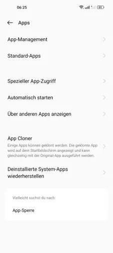 Realme Android 12 - realme UI 3 Standard-Apps
