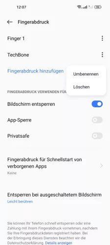 Realme Android 12 - realme UI 3 Umbenennen