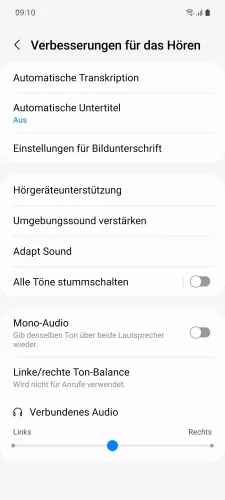 Samsung Android 13 - One UI 5 Automatische Transkription