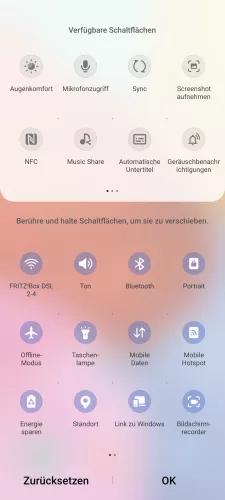 Samsung Android 13 - One UI 5 Zurücksetzen