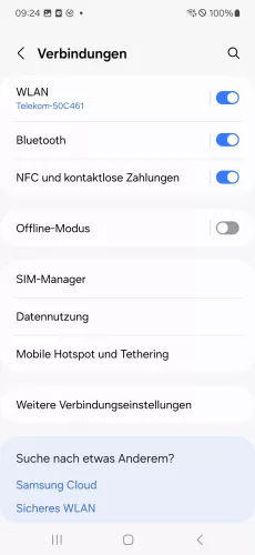 Samsung Android 14 - One UI 6 Datennutzung