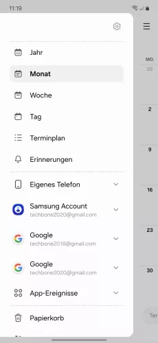 Samsung Android 14 - One UI 6 Einstellungen