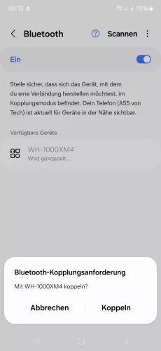 Samsung Android 14 - One UI 6 Koppeln