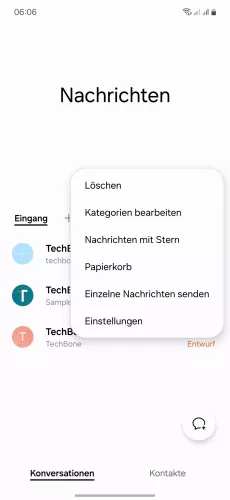 Samsung Android 14 - One UI 6 Löschen